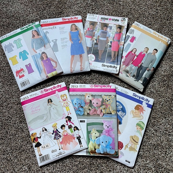 Lot of New Simplicity Sewing Patters - Picture 1 of 8
